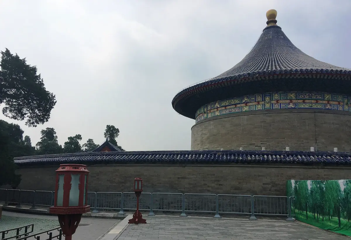 The Echo Wall around the Imperial Vault of Heaven
