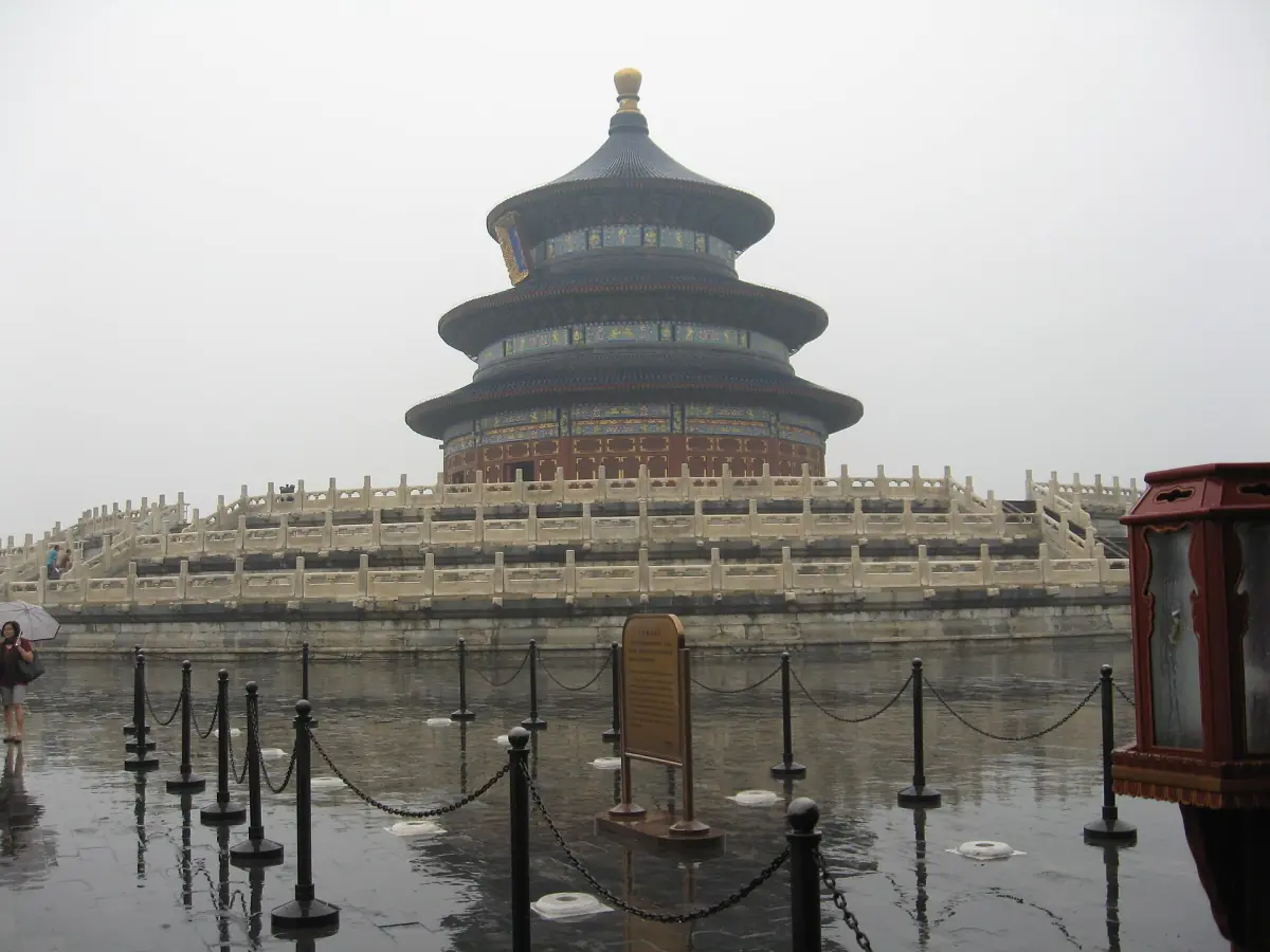 The Temple of Heaven in early summer