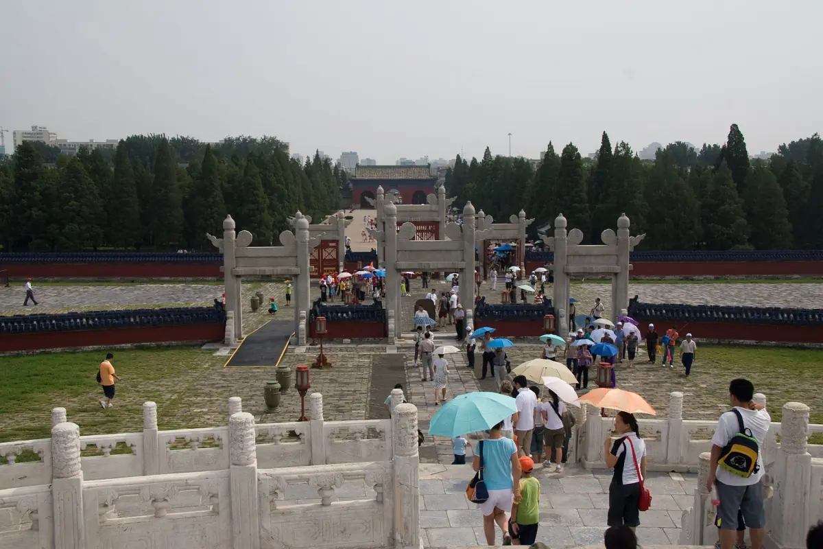 Roofs and terraces of the Temple of Heaven