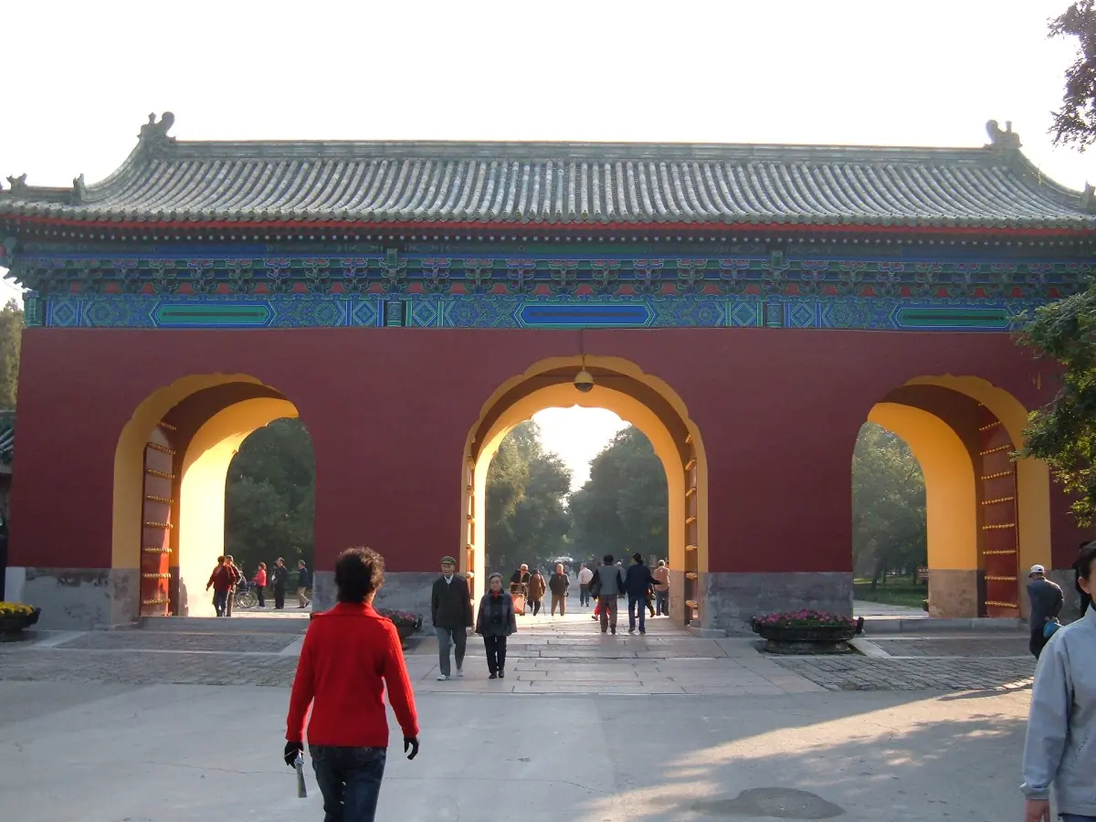 The West Gate of Temple of Heaven Park