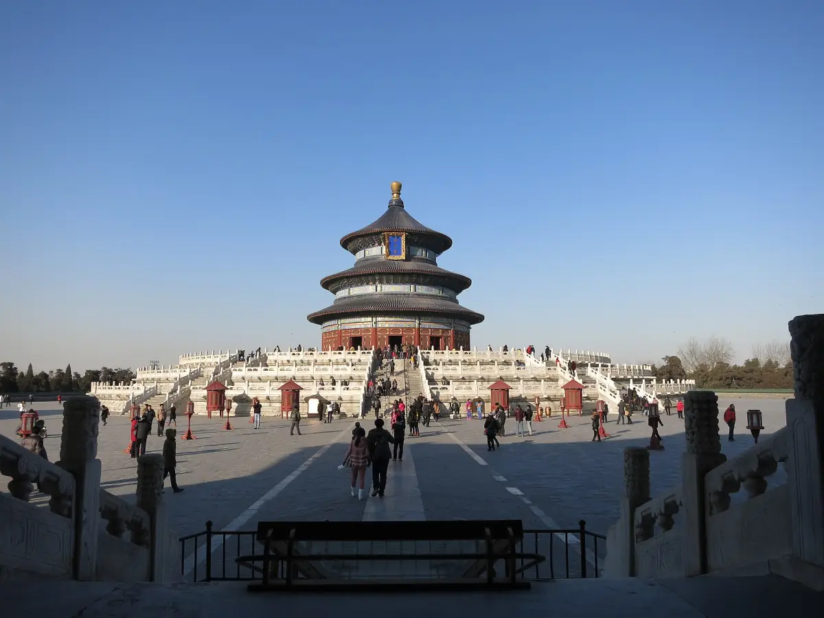 A path in Tiantan Park